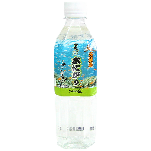 Ishigaki Island's Natural Book Nigari 500ml | 石垣の塩