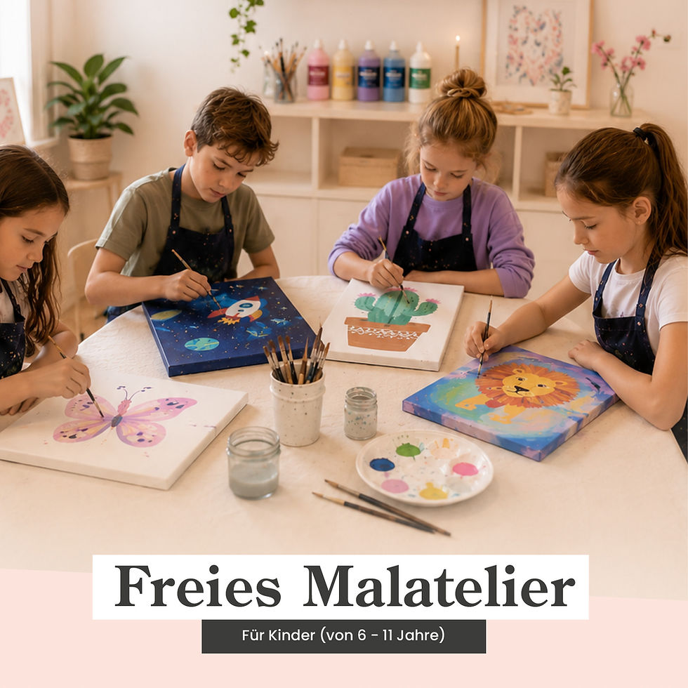 Kids - Freies Malatelier (6-11 Jahre)