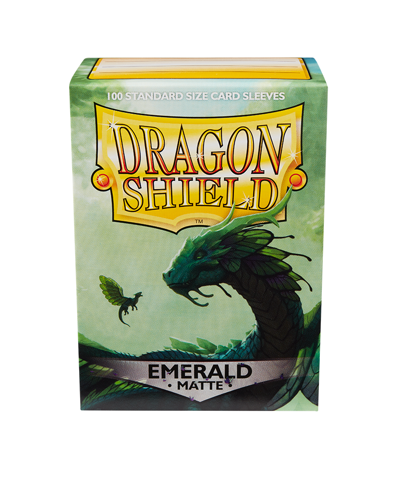 Miniatura: DSH: Dragon Shield Standard Sleeves: Matte Emerald (100 ct.)
