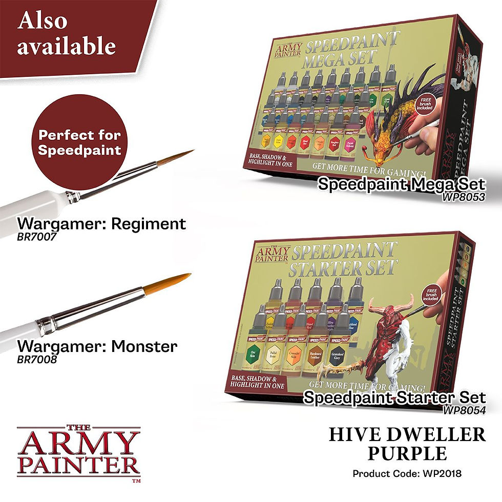 Miniatura: Warpaint Speedpaint: Hive Dweller Purple 18ml./0.6 Oz.