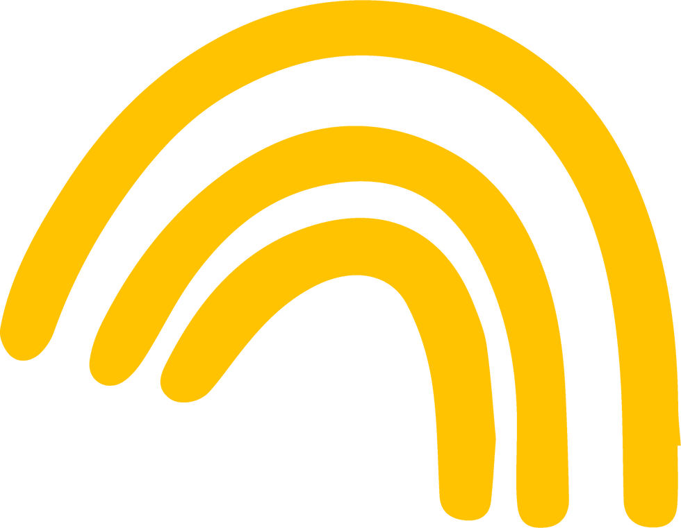 yellow rainbow