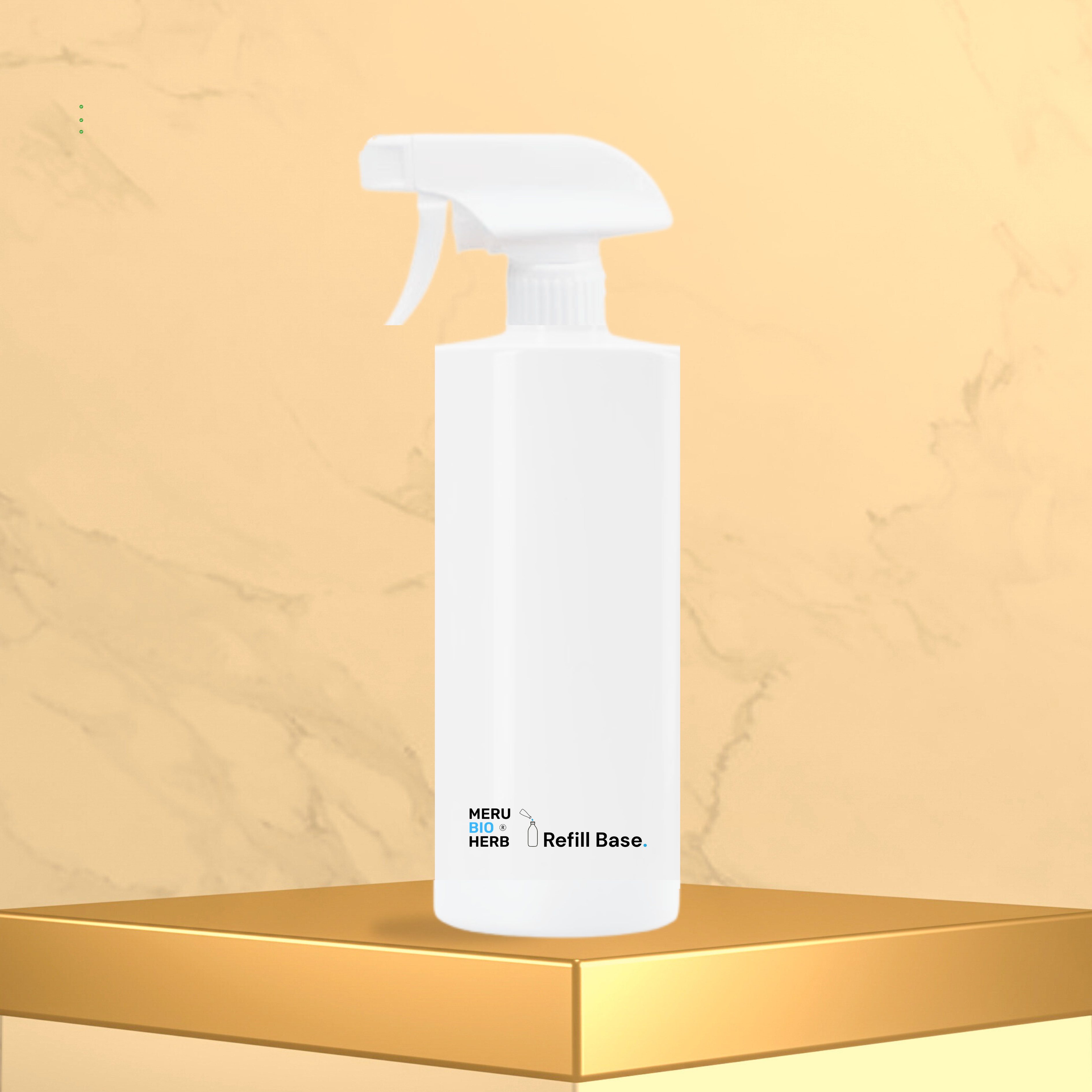 Refill Base : 500ml Reusable Trigger Spray Empty Bottle