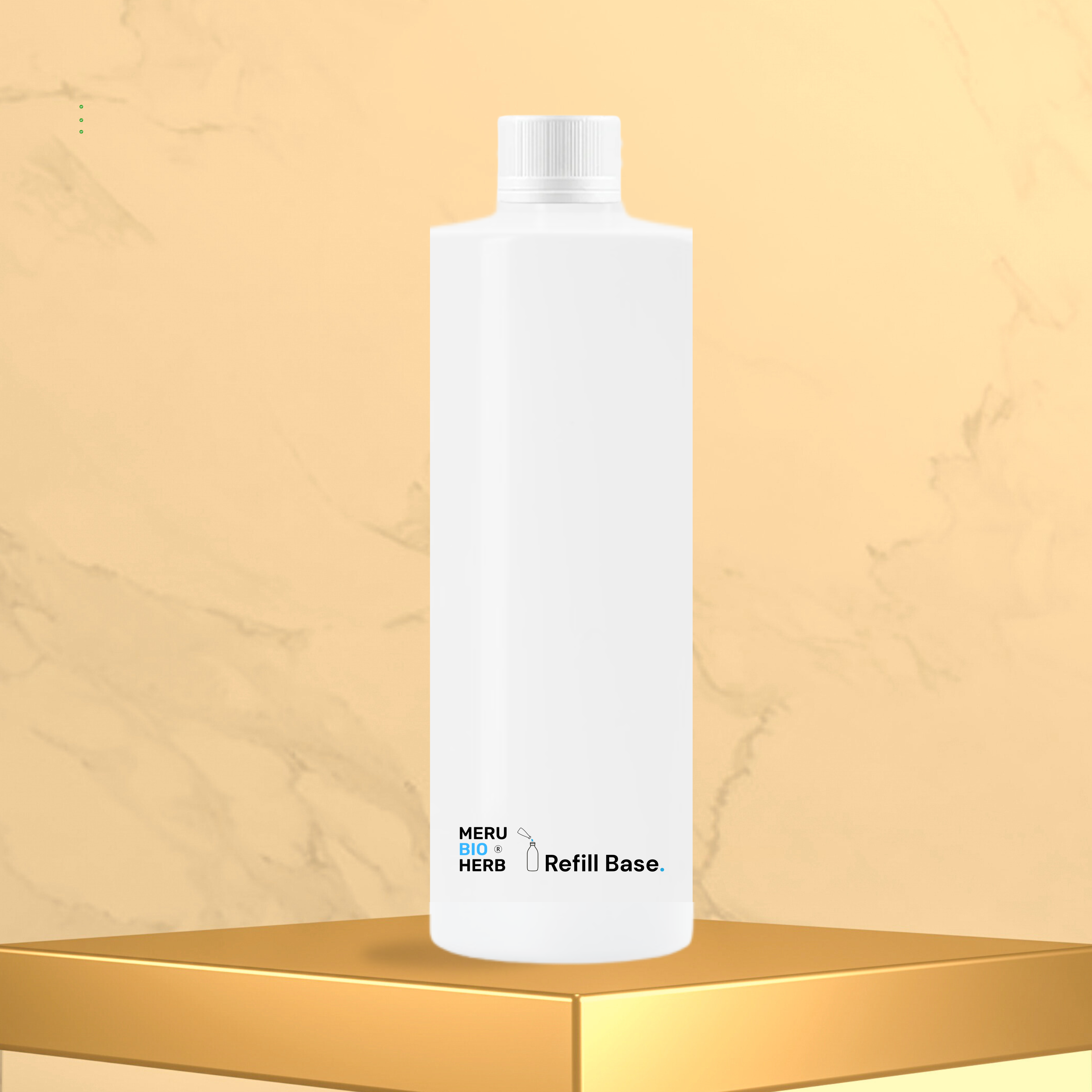 Refill Base : 1000ml Reusable Empty Bottle with Cap