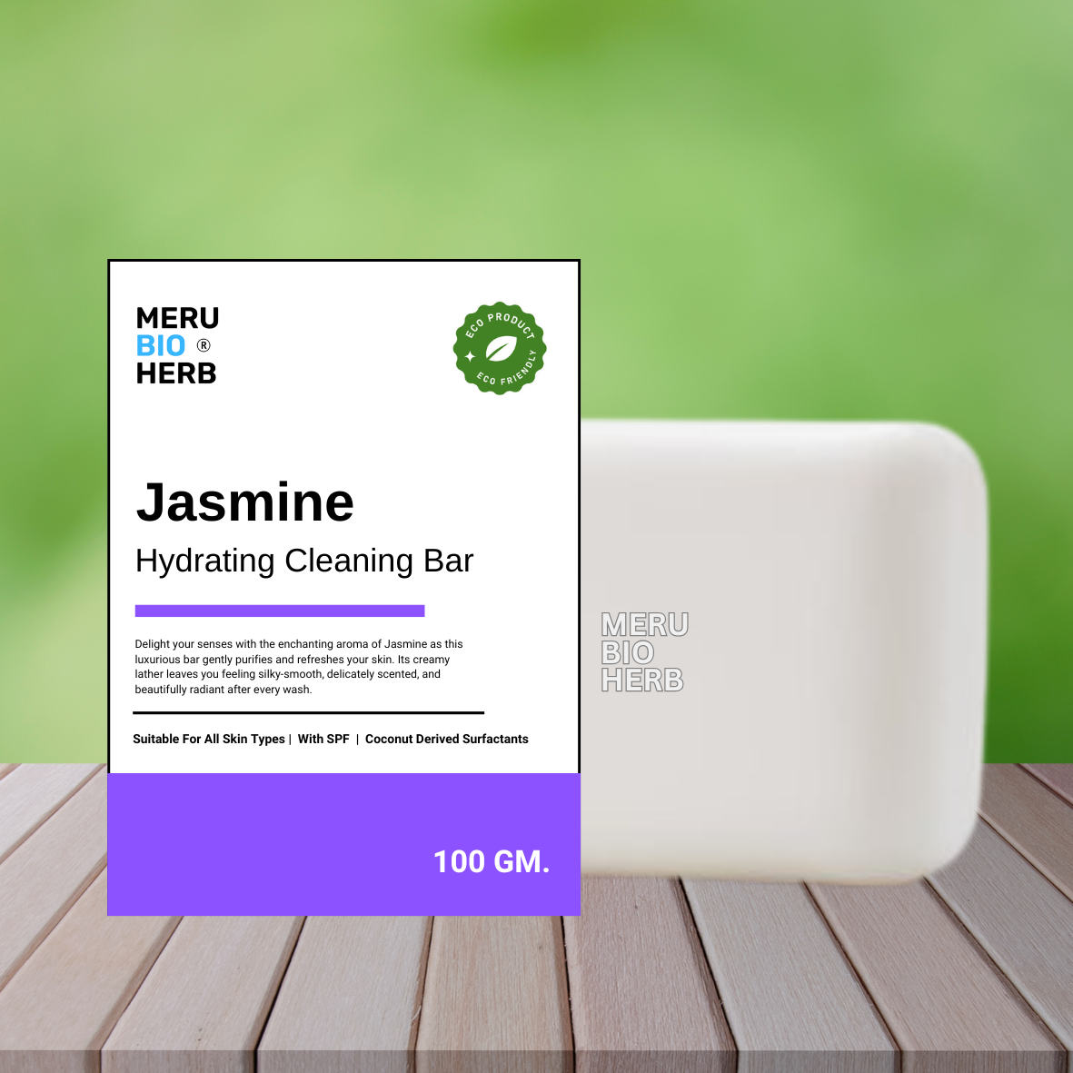 Jasmine Hydrating Cleansing Bar - 100 gm
