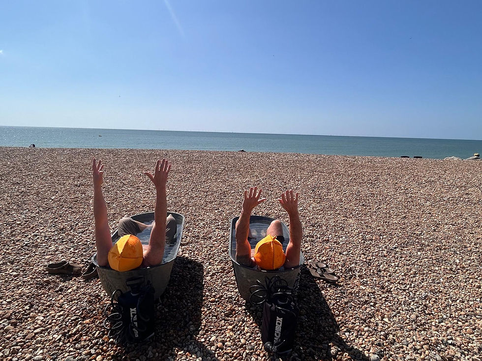BBQ, Yoga, Sauna, Sea Swimm at Shoreham