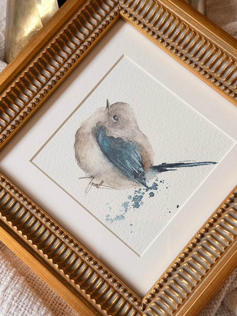 Miniatura: Obra Série Alados • Marulus - 17x17cm