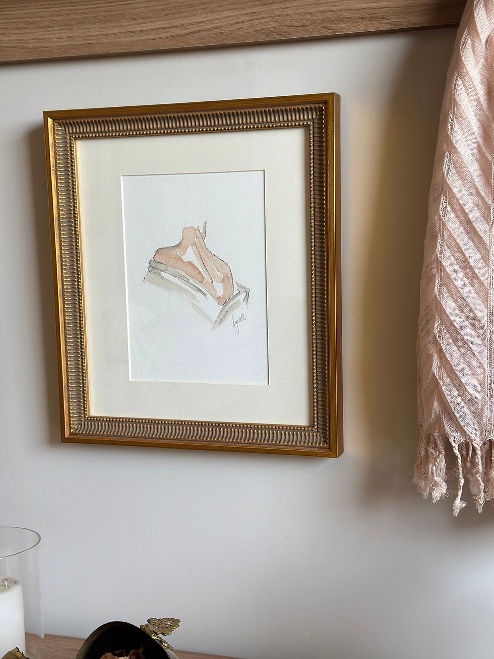 Miniatura: Obra Série In Pelle • Traços - 29x33cm