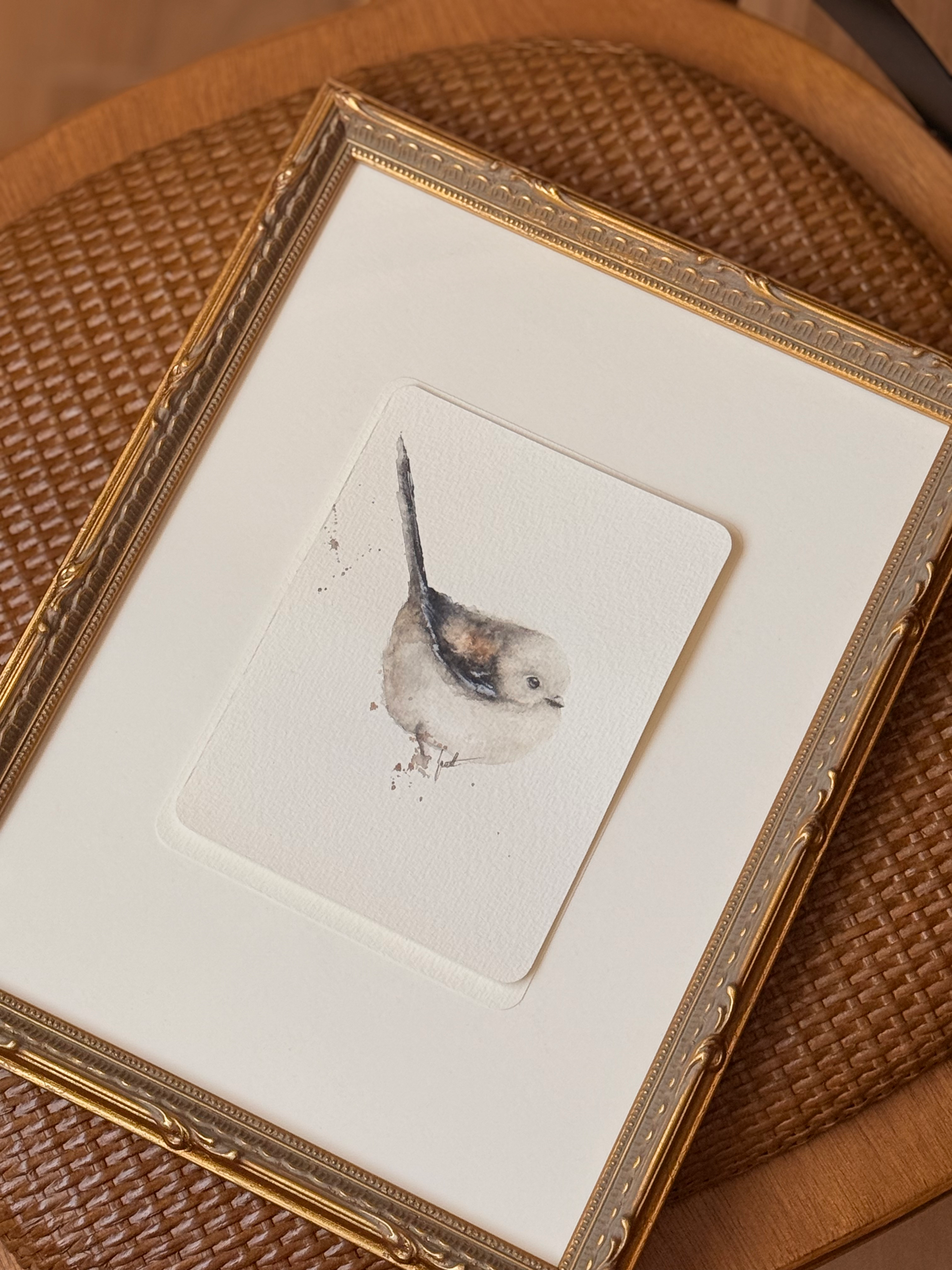 Obra Série Alados • Chapim - 23x30cm