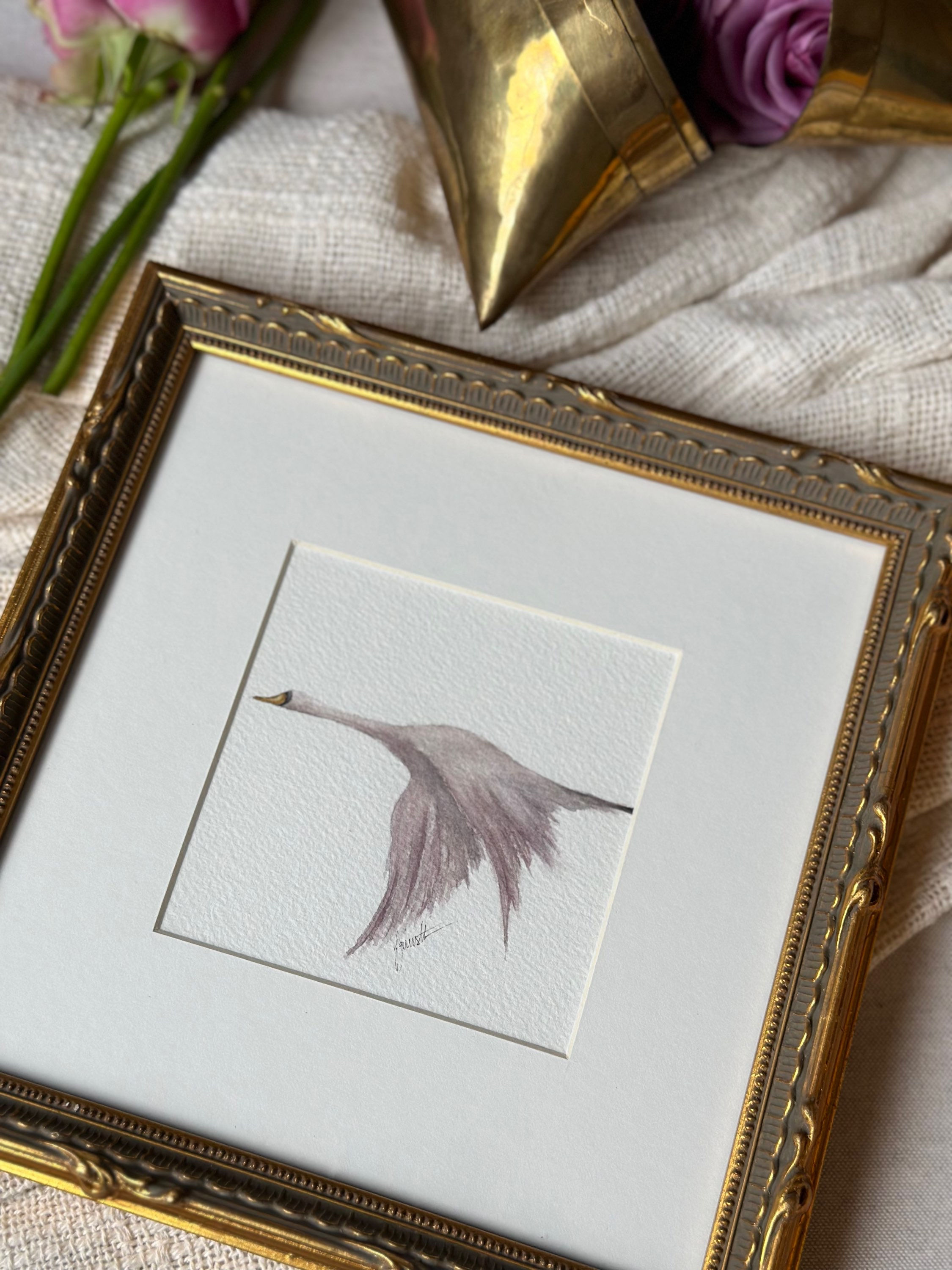 Obra Série Pequeninos • Cisne 0.2 - 21x21cm