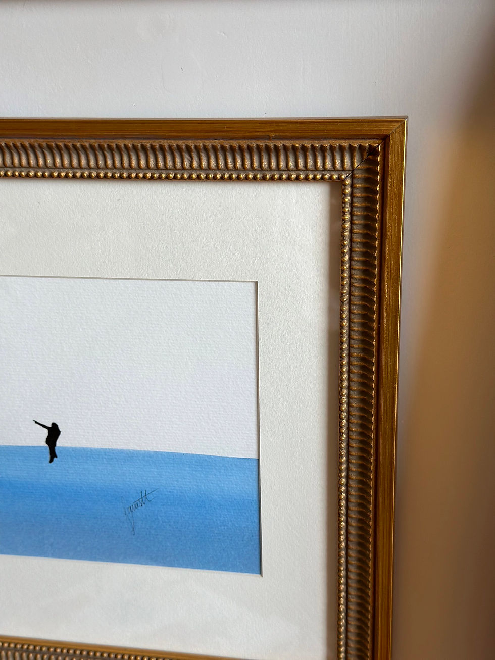 Miniatura: Obra Série Elementtos • Em Direção ao Horizonte - 29x33cm