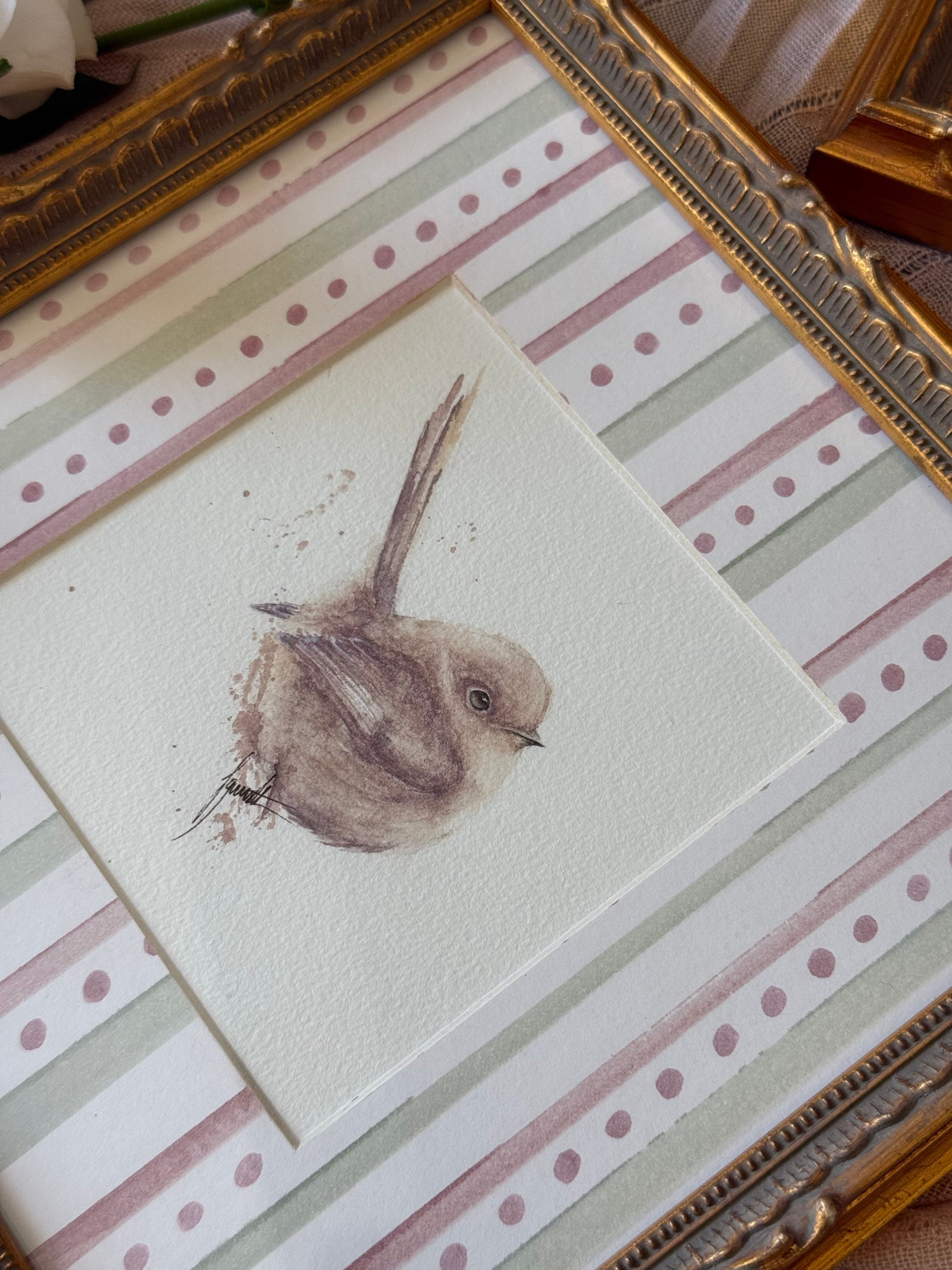 Obra Série Pequeninos • Fadinha-Esplêndida - 21x21cm