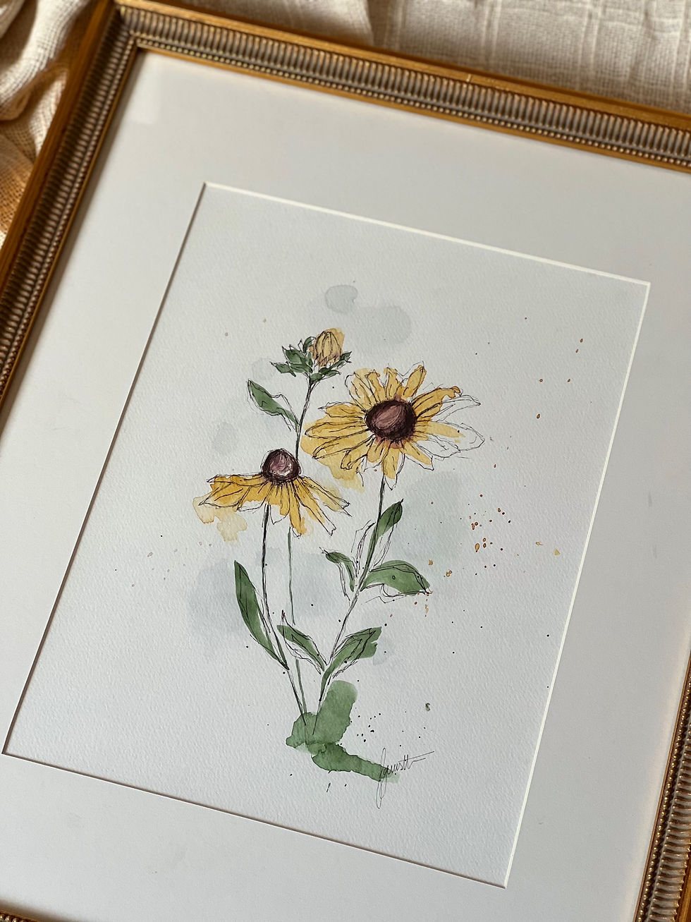 Miniatura: Série Botânica - 40x50cm