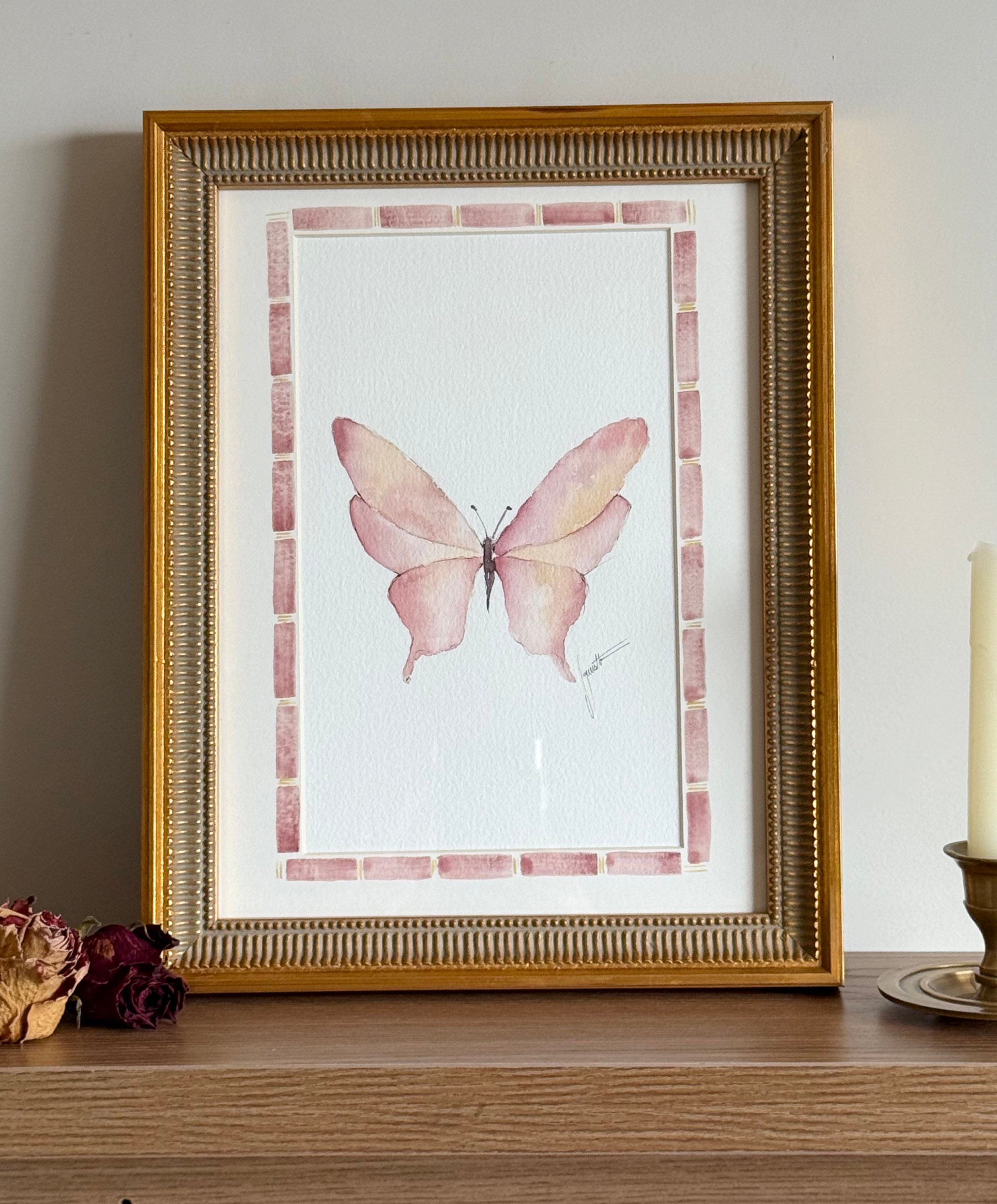 Obra Série Alados • Borboleta - 25x32cm