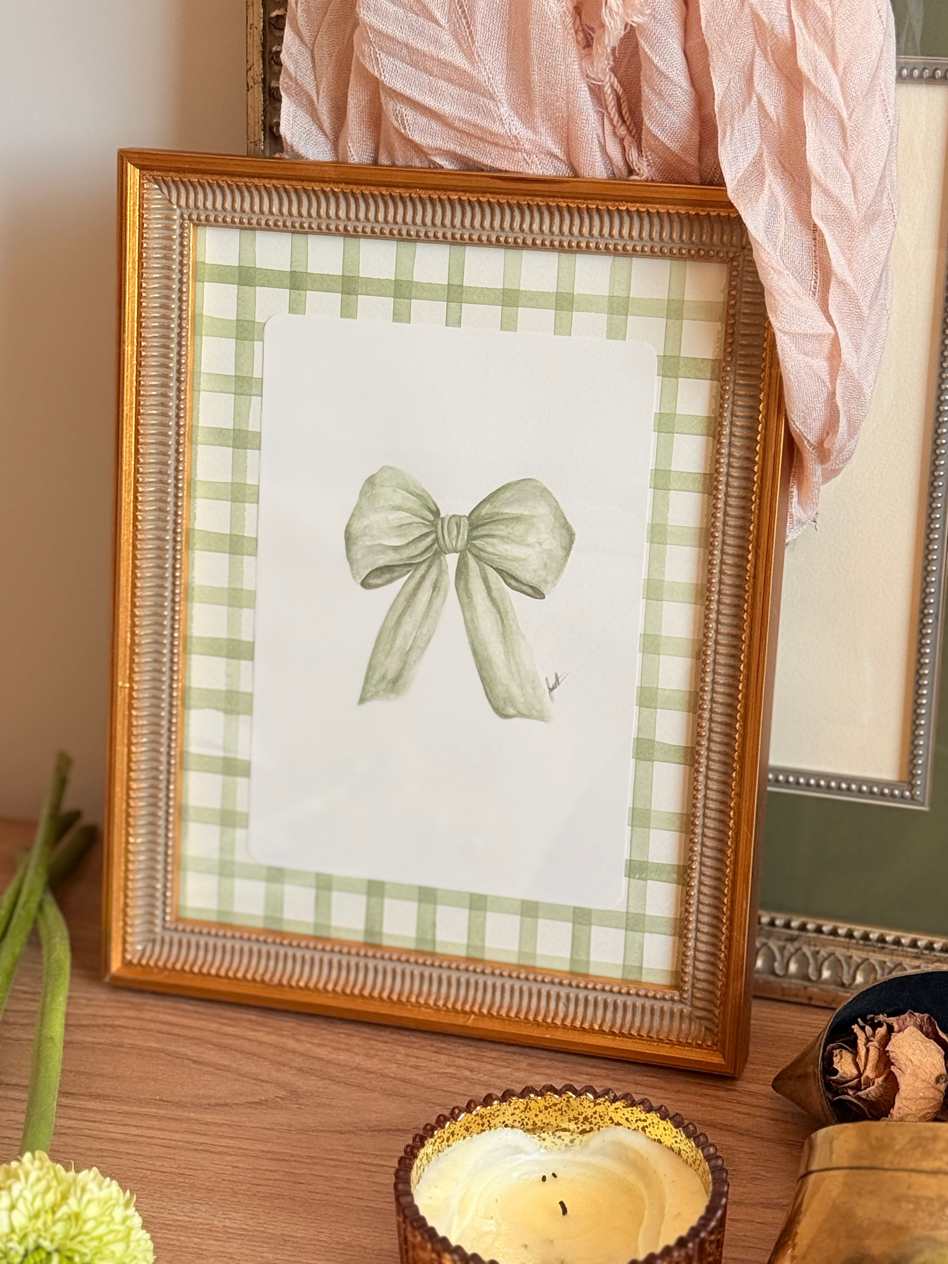 Obra Série Linnea • Laços - 25x32cm