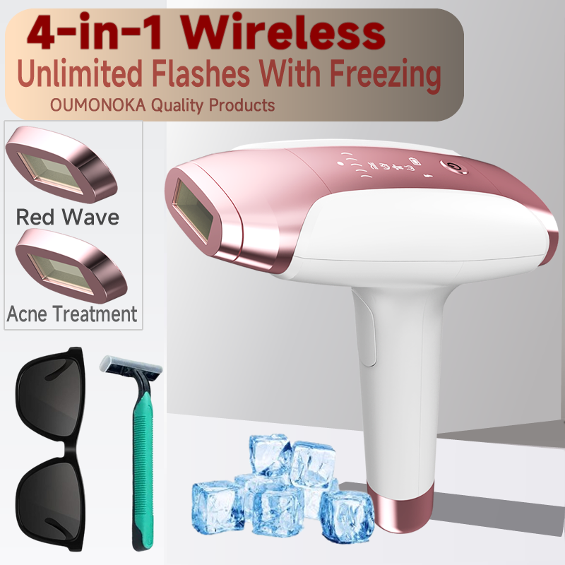 Thumbnail: IPL Permanent Laser Hair Removal Female Electric Facial Epilator Women Makeup Ma