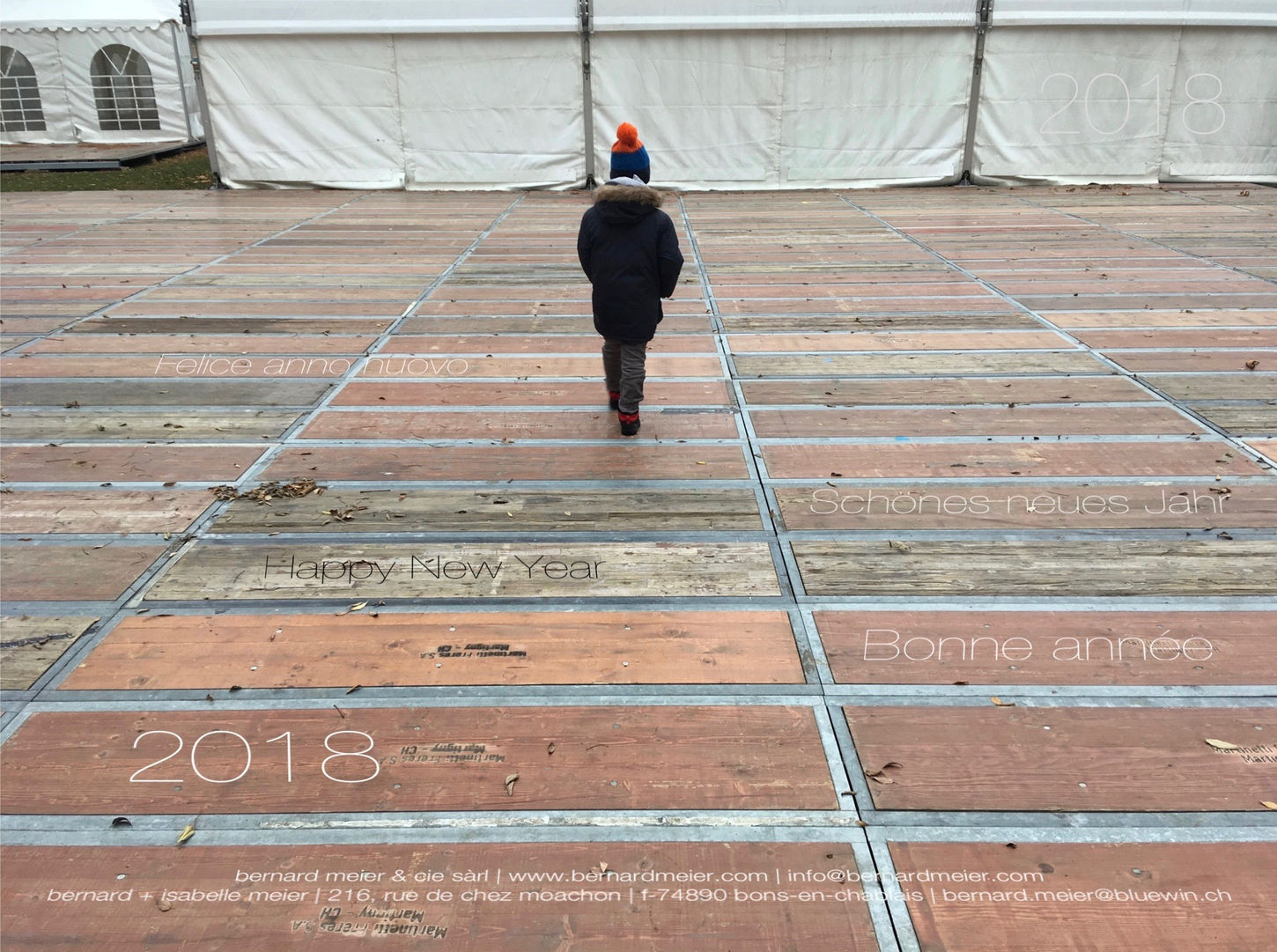 voeux 2018 | bernard meier