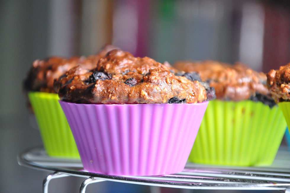 Bezlepkové CUPCAKES s cottage cheese