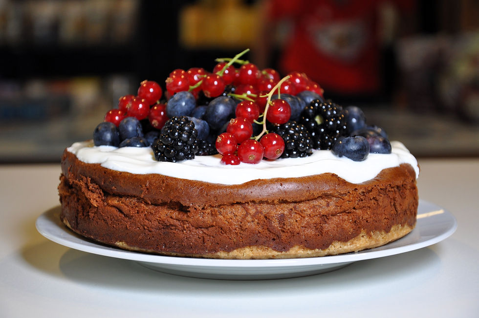 Čokoládový bezlepkový CHEESECAKE