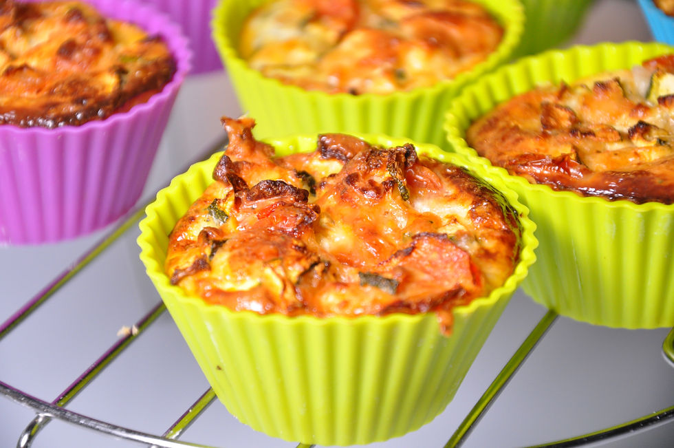 Bezlepkové muffiny slané
