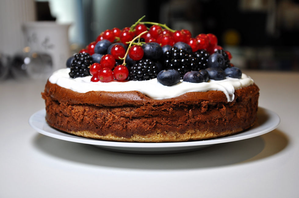 Čokoládový bezlepkový CHEESECAKE