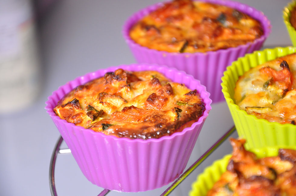 Bezlepkové muffiny slané