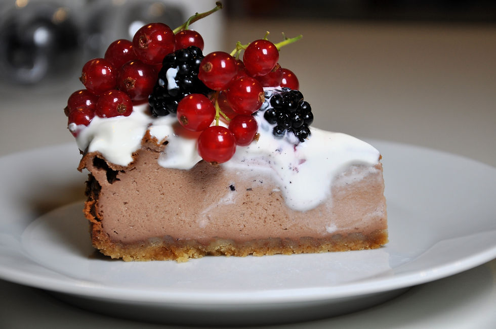 Čokoládový bezlepkový CHEESECAKE