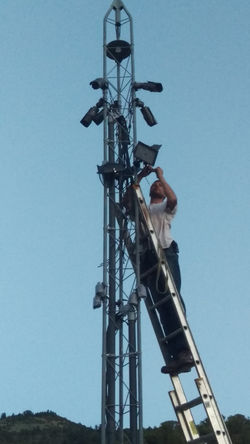 CAMERA INSTALL ON TOWER