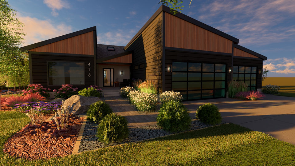 Modern House: New Construction