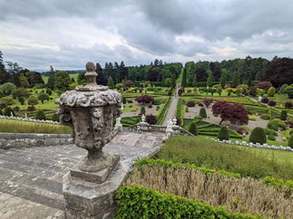 Outlander Filming Location - Drummond Castle Gardens