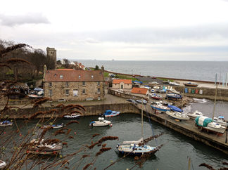 Outlander Filming Location - Dysart Harbour