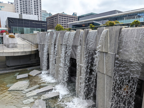 MLK Jr Memorial & Waterfall