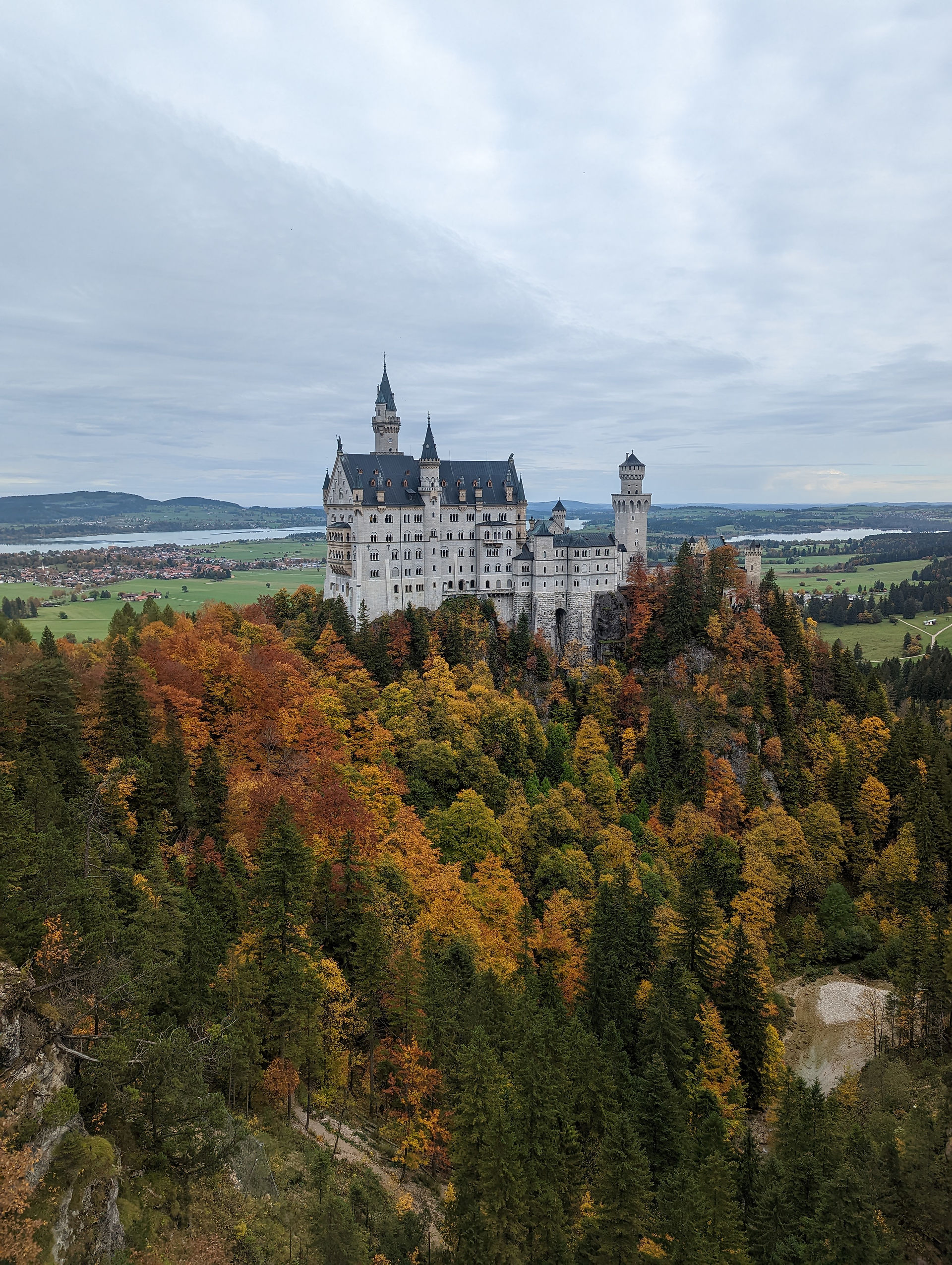 View from Marienbrücke, Guide to visiting Neuschwanstein Castle and the Romantic Road