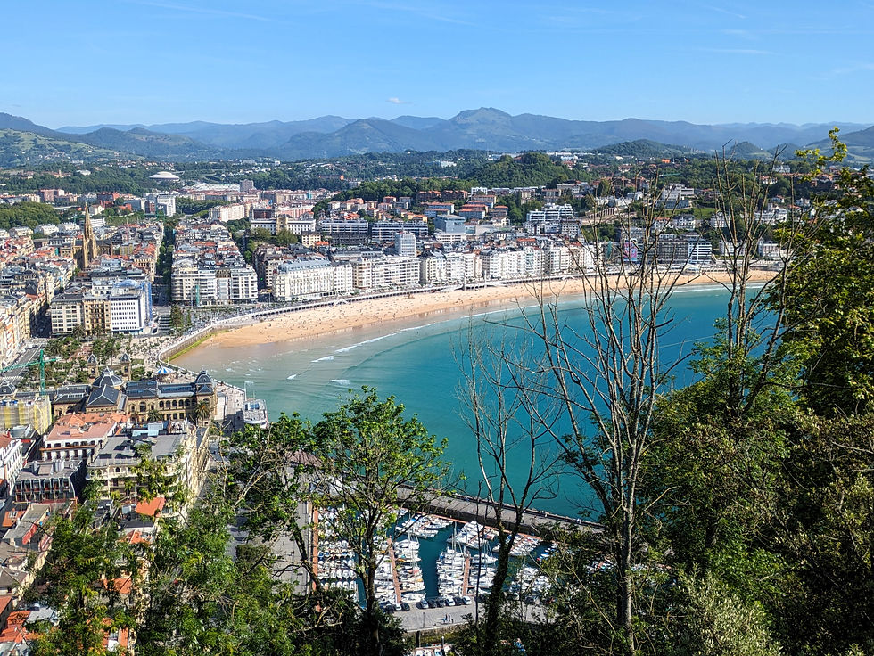 Old Town, La Concha Bay, and Centre