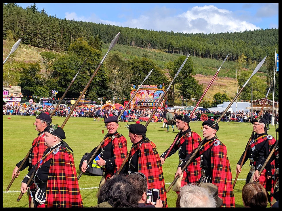 The Spearmen of The Lonach Gathering