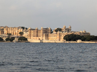 View of the City Palace taken from Lake Pichola, making it one of the attractions you should visit in Udaipur, India