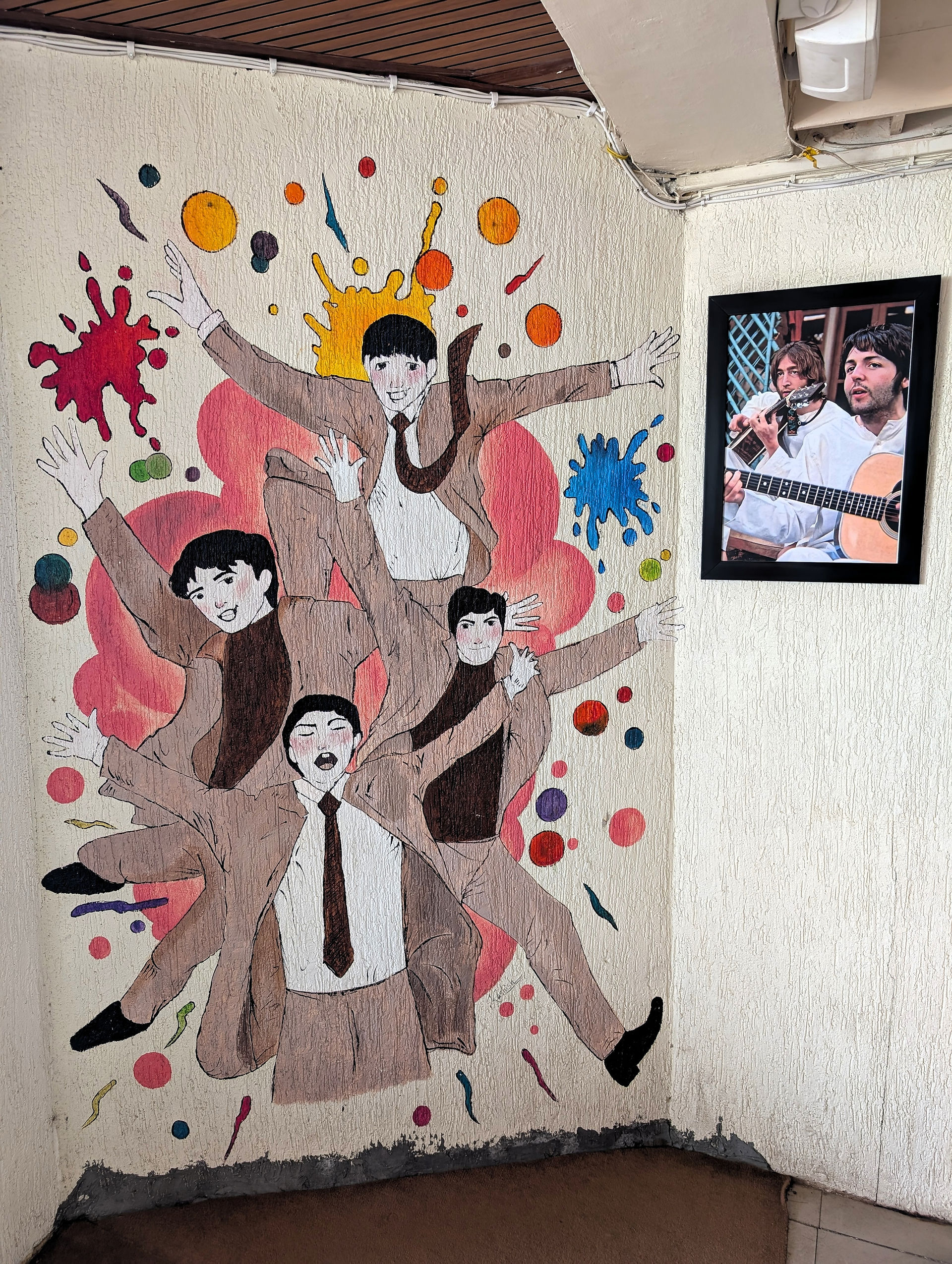 The Beatles Café Risihikesh
