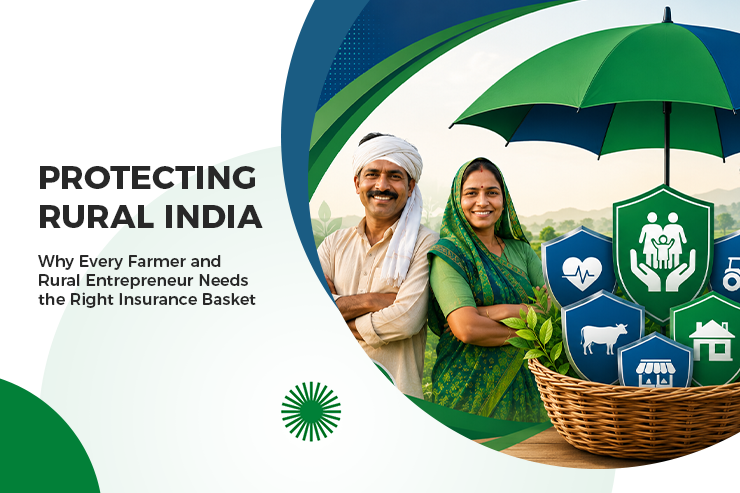 Protecting Rural India: Why Every Farmer and Rural Entrepreneur Needs the Right Insurance Basket