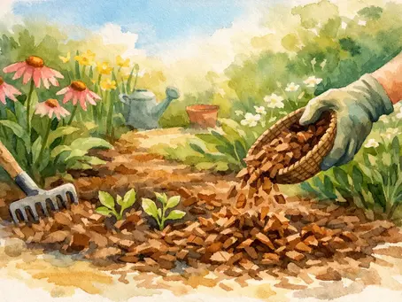 How to Mulch Garden Beds for Healthier Plants