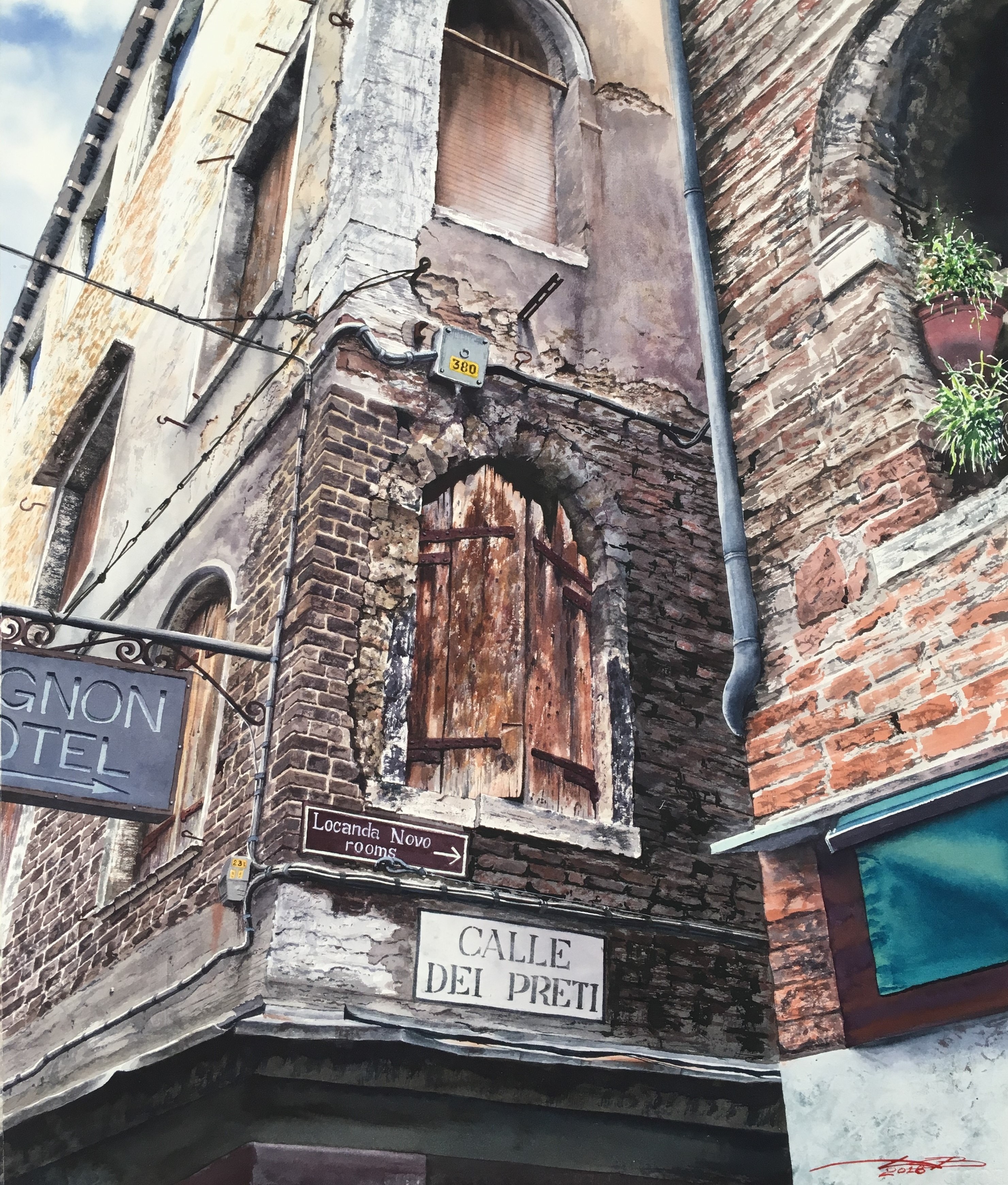 Venetian nook