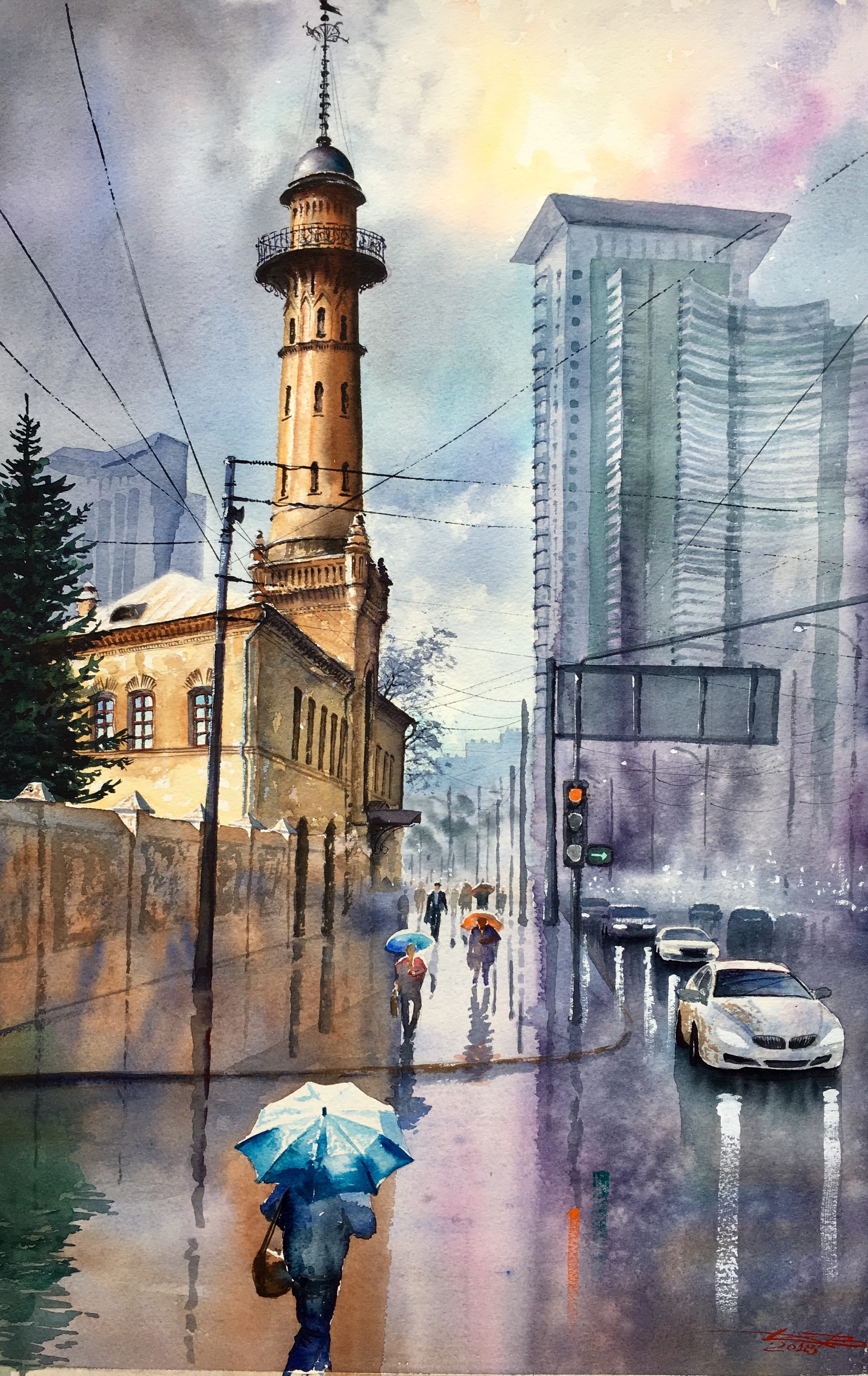 Каланча в Сокольниках