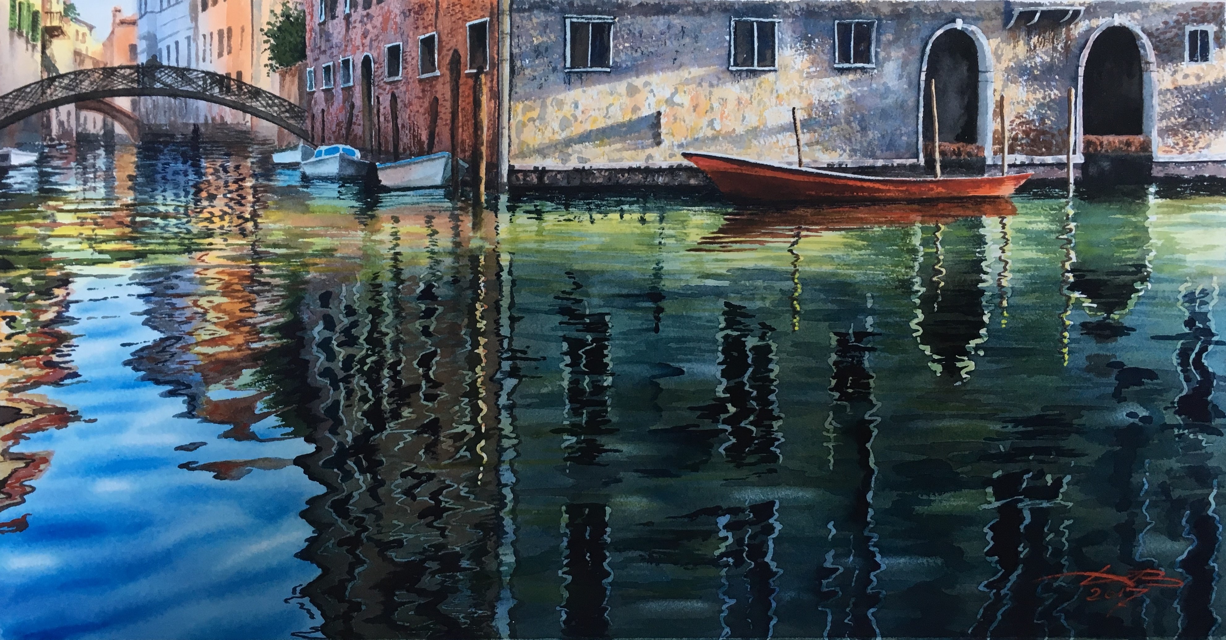 Morning in Venice (оформлена)