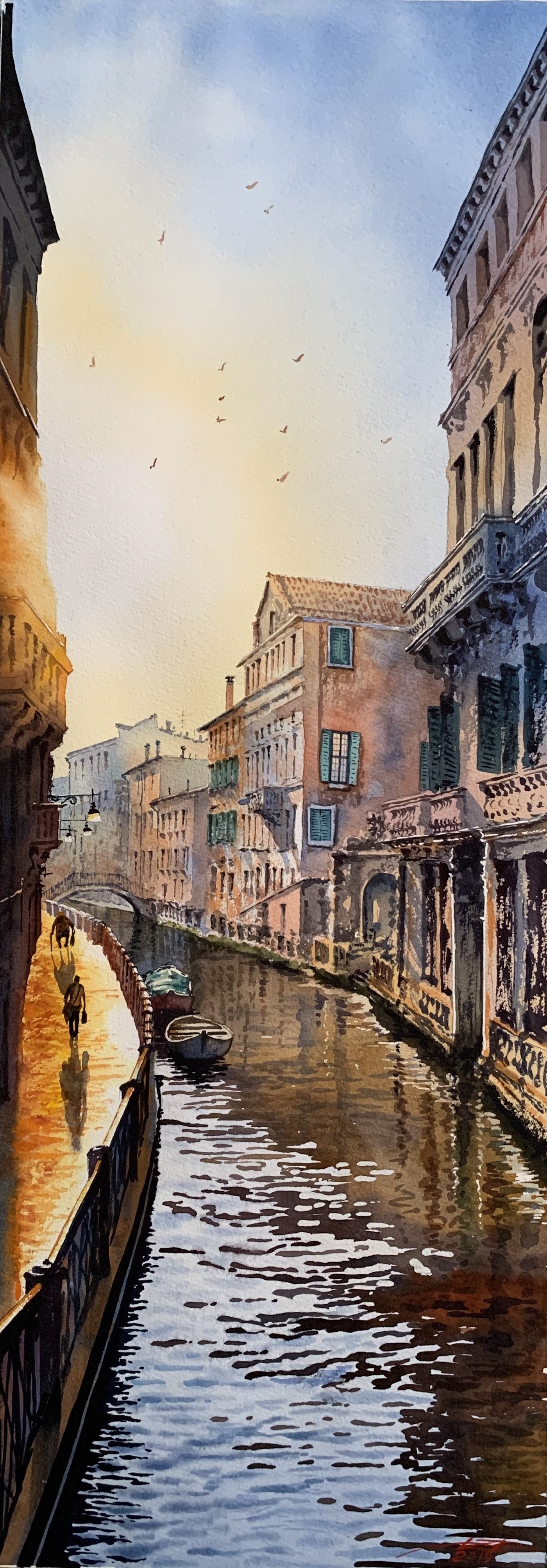 Early morning in Venice