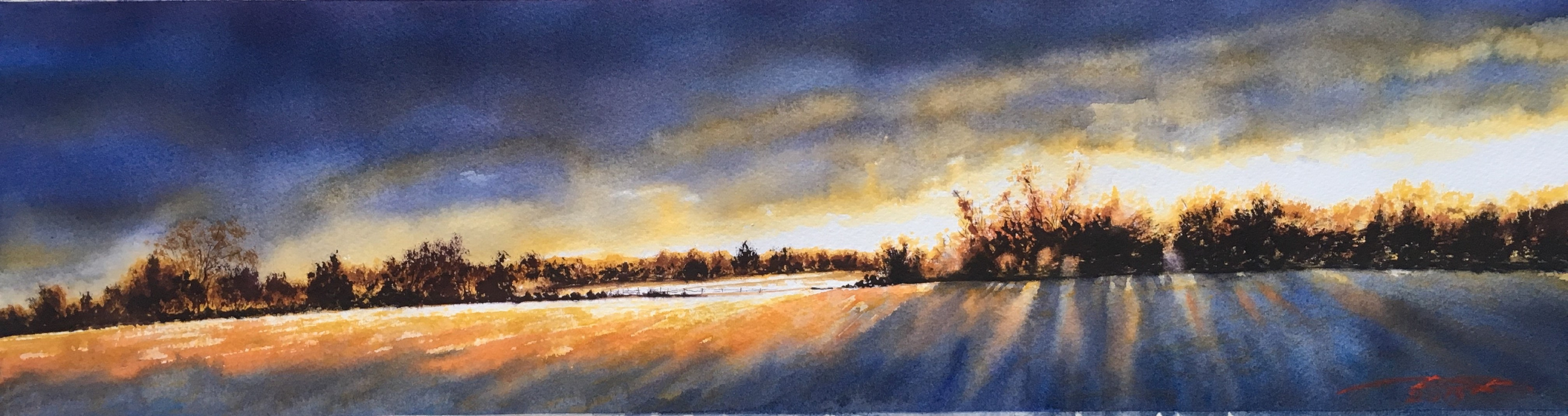 Evening sky