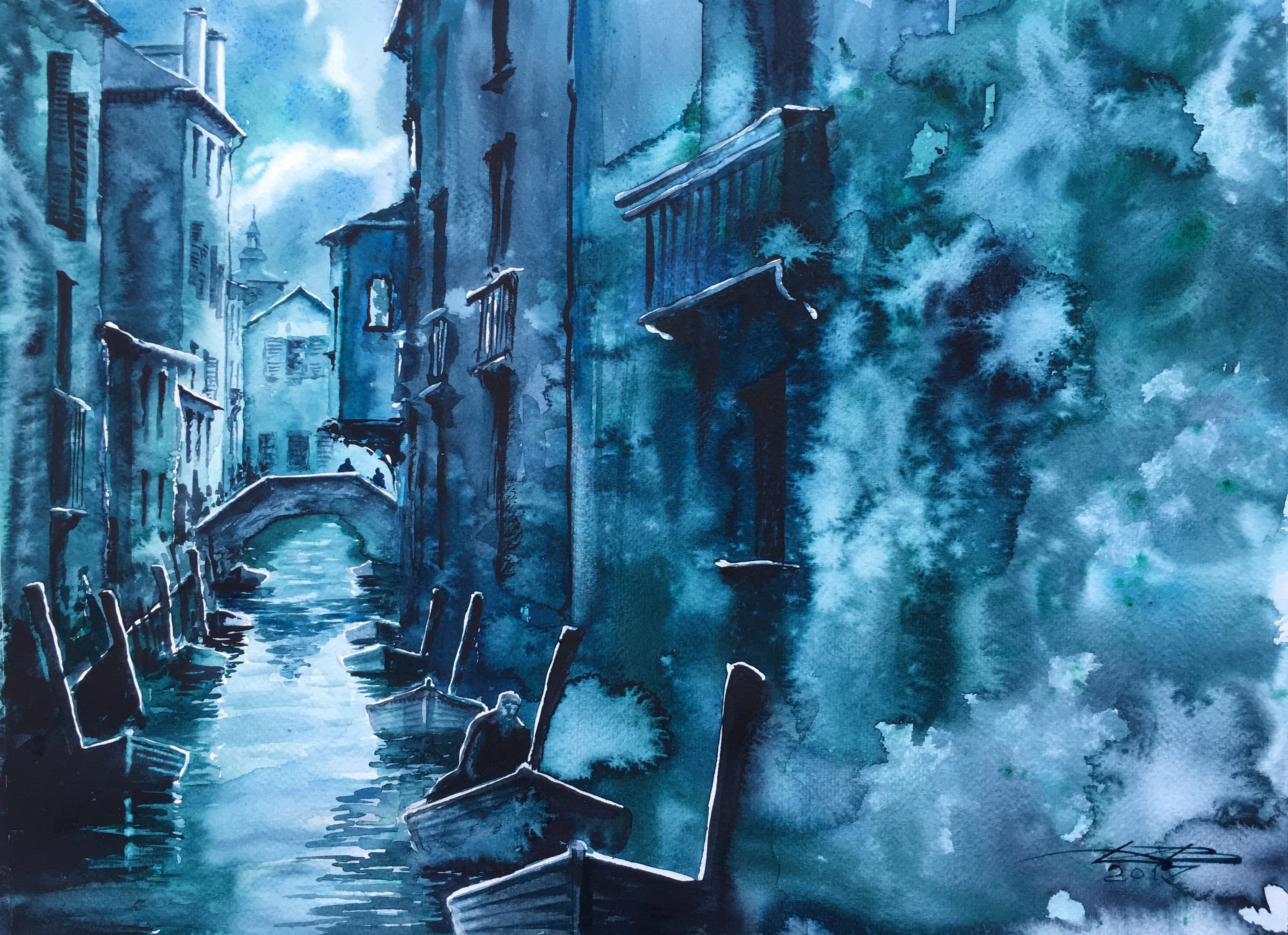 Venice night