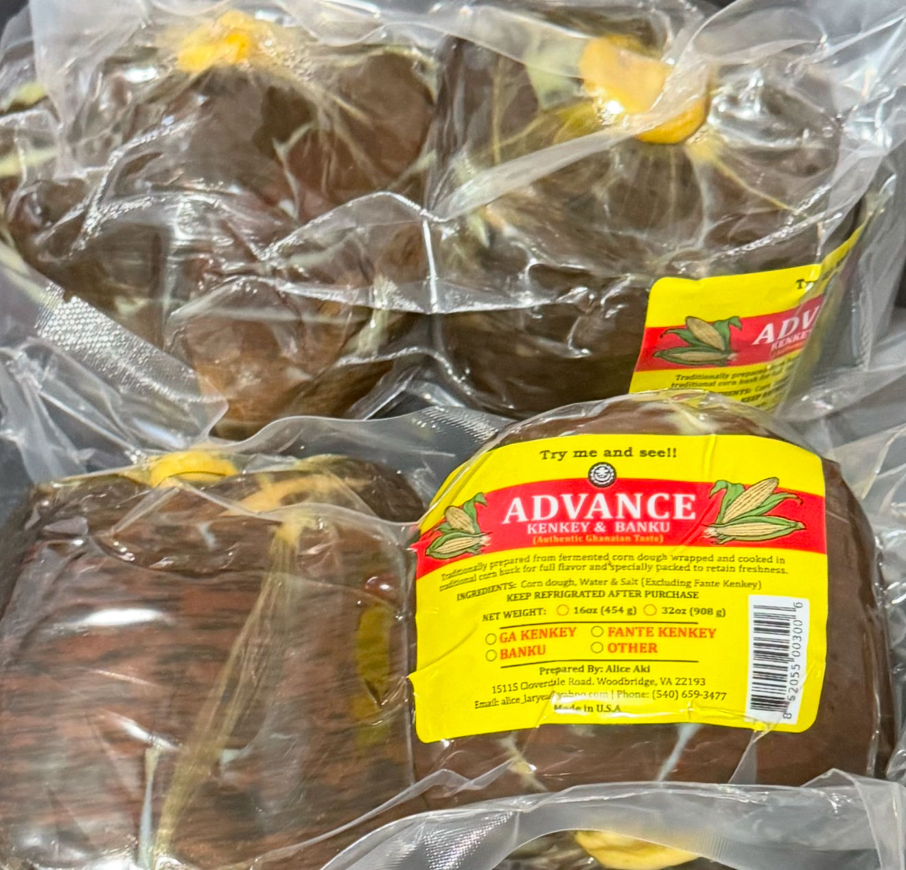Fante Kenkey - 6pcs