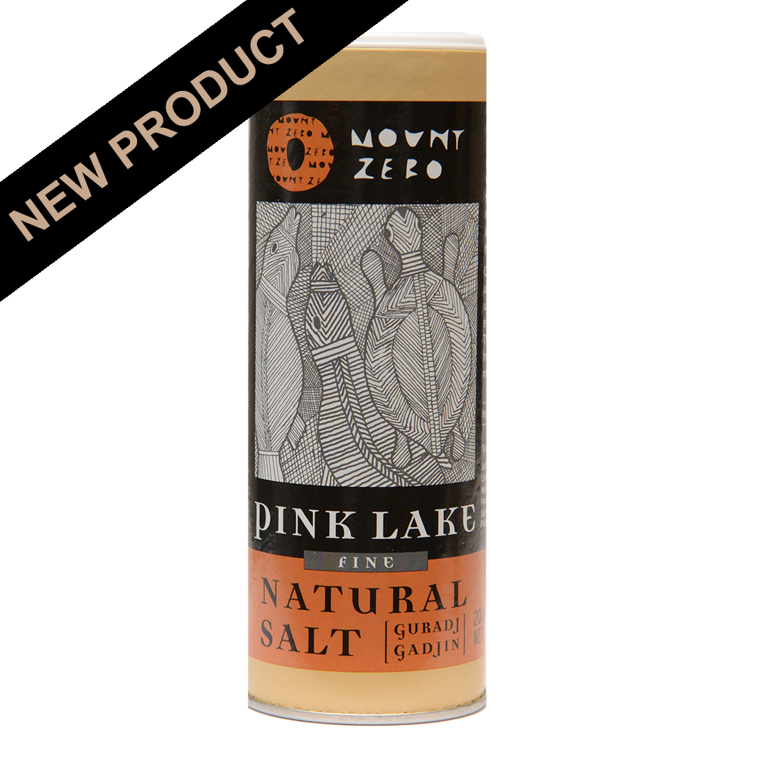MOUNT ZERO / Pink Lake Natural Fine Salt Shaker / 200g