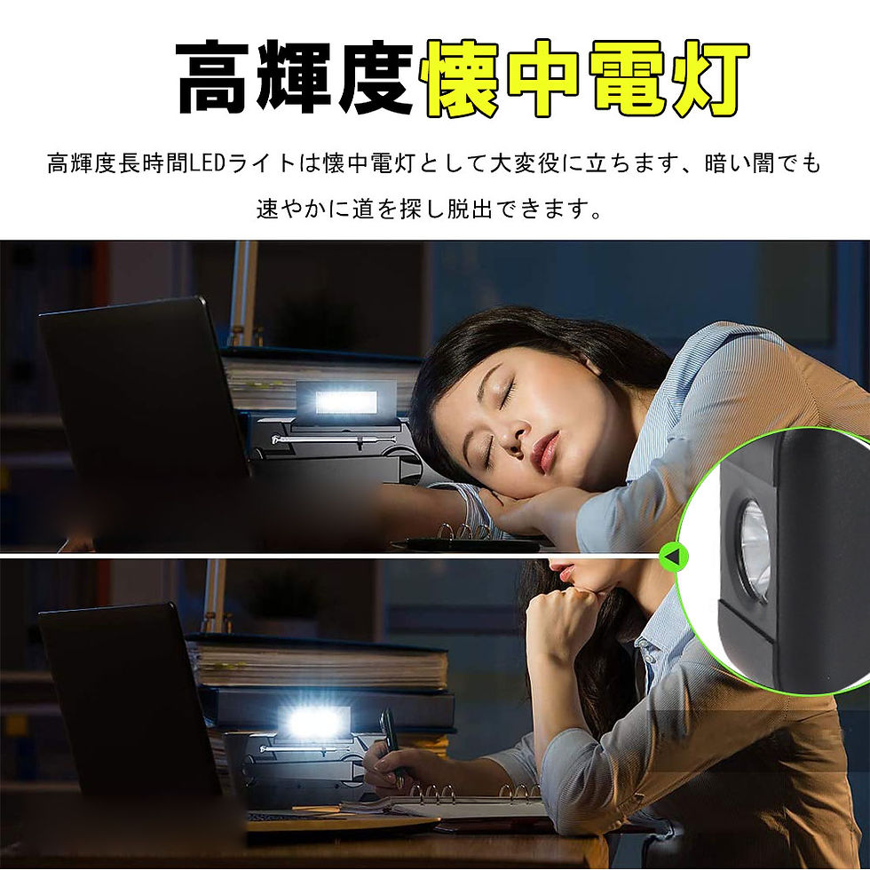 サムネイル： スピーカー 防災ラジオ 多機能ポータブルラジオ Bluetooth 音楽再生 大容量5000mA ソーラー スマホ充電対応 懐中電灯 アウトドア キャンプ