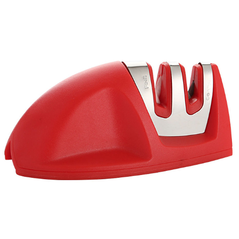 サムネイル： シャープナー 包丁研ぎ器 コンパクト 砥石 切れ味復活 くらしの応援クーポン 両刃 キッチン 調理器具