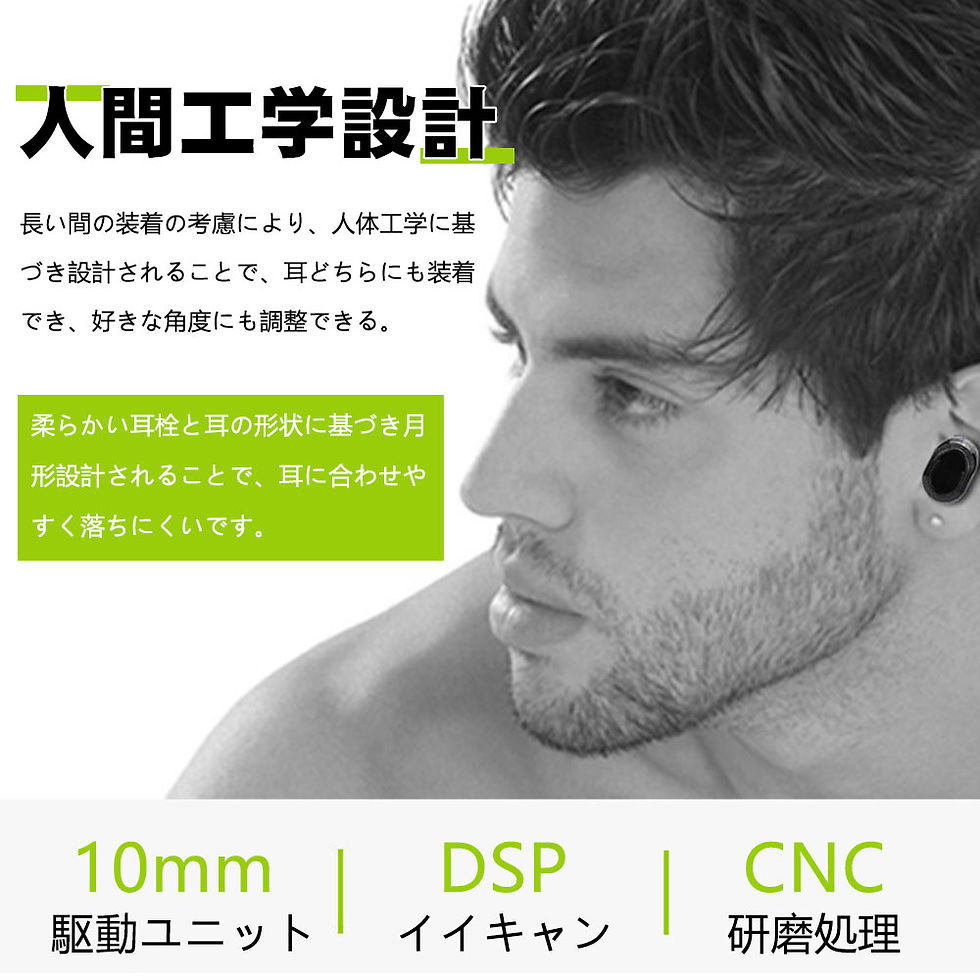 サムネイル： ワイヤレスイヤホン 超小型 最高音質 Bluetooth 5.1 ブルートゥースイヤホン 軽量 マイク付き 片耳 ハンズフリー通話 マイク内蔵 無線通話 超軽量