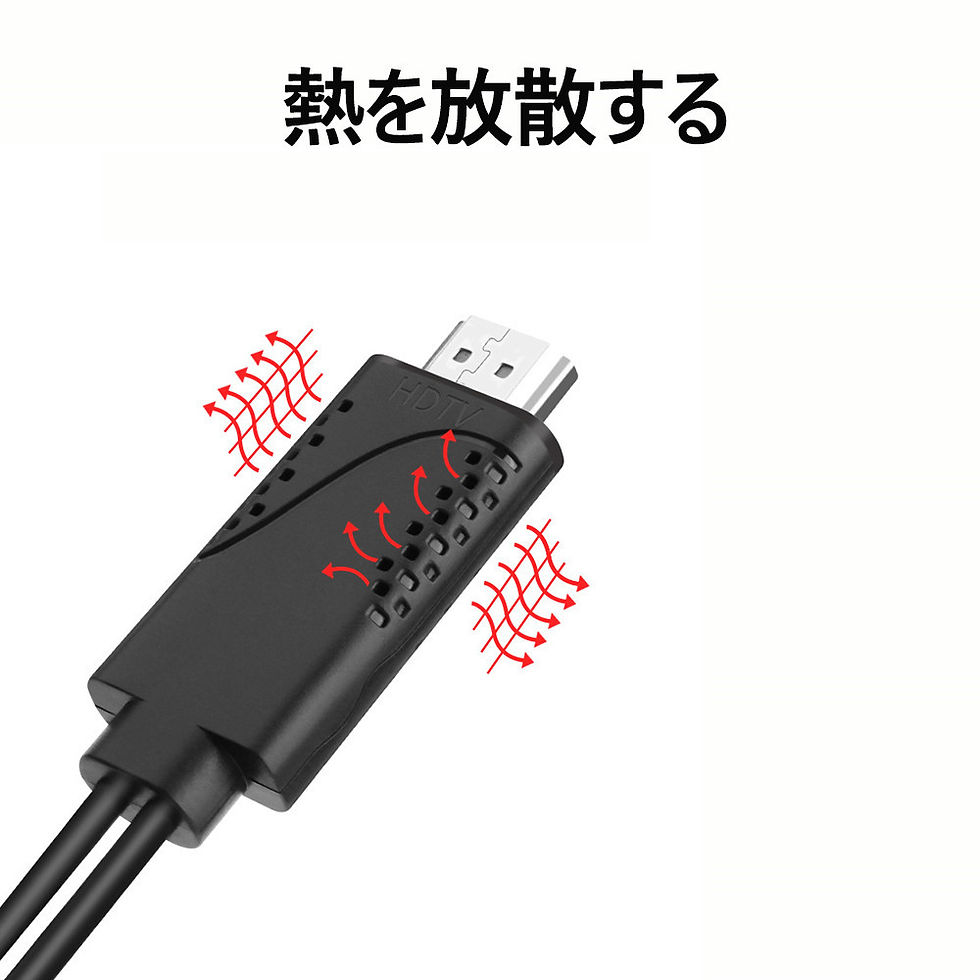 サムネイル： HDMIケーブル 変換アダプタ iPhone テレビ接続ケーブル スマホ高解像度Lightning HDMI ライトニング ケーブル HDMI分配器 ゲーム モ